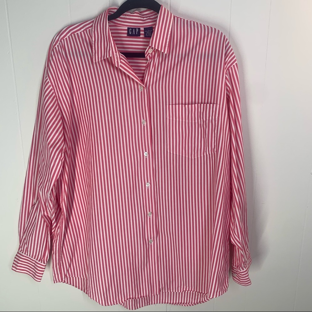 Vintage 1990s Gap Mens Button Down Shirt Large